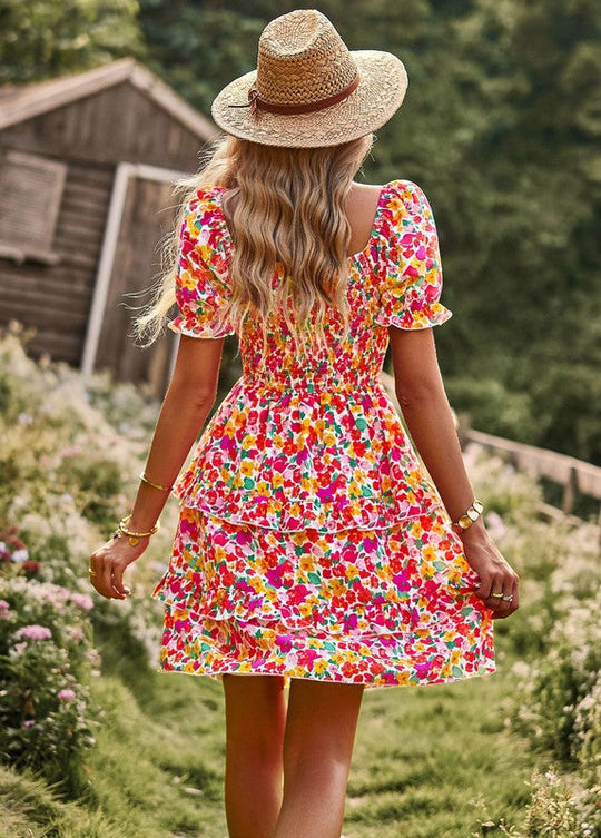 Colette™ | Robe à pétales et volants