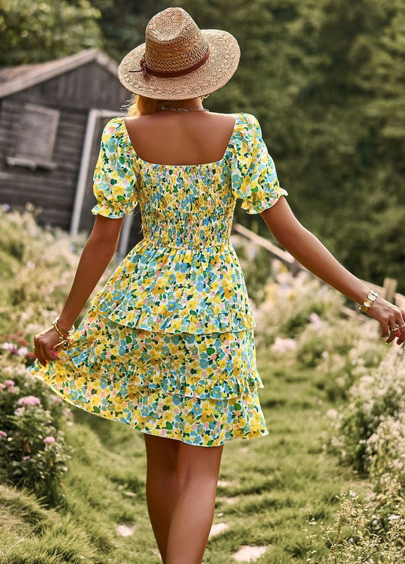 Colette™ | Robe à pétales et volants