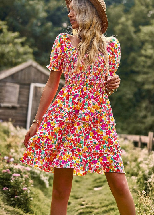 Colette™ | Robe à pétales et volants
