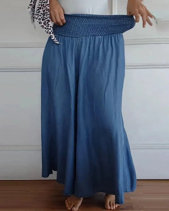 Sylvia™ - Pantalon jupe culotte ultra confortable