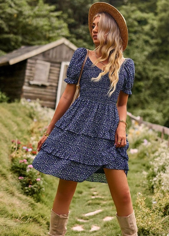 Colette™ | Robe à pétales et volants