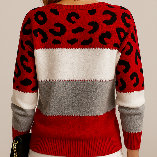 Chloé | Pull décontracté à imprimé léopard