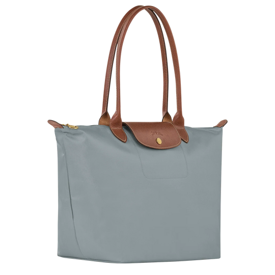 Longchamp - Large Le Pliage Tote, Acier