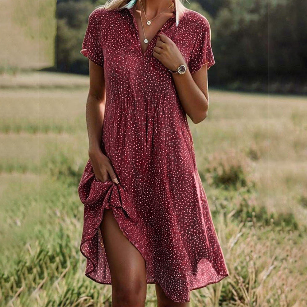 Els | Robe Midi Fluide