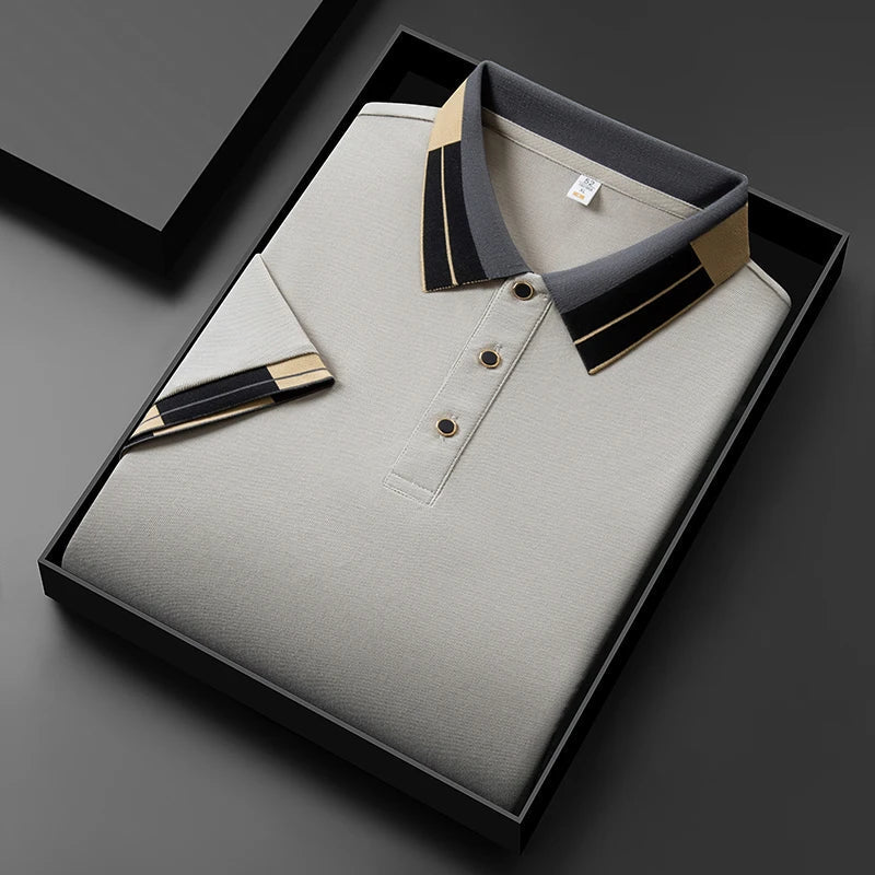 Didier™ | Polo avec finitions contrastantes