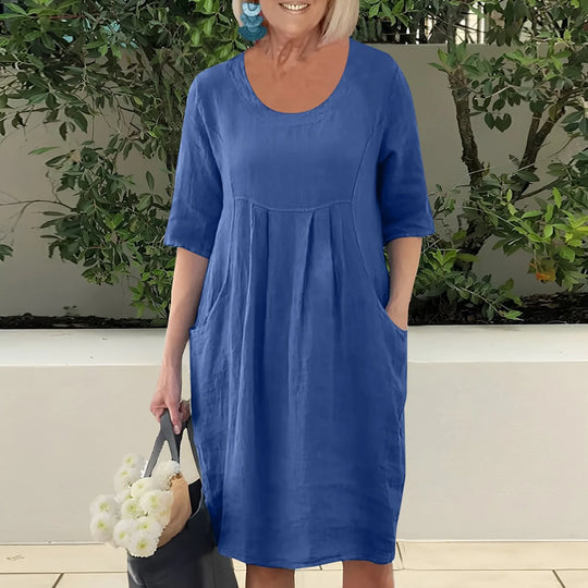 Claire™ | Élégante Robe d'Été en Lin