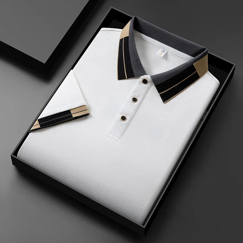Didier™ | Polo avec finitions contrastantes