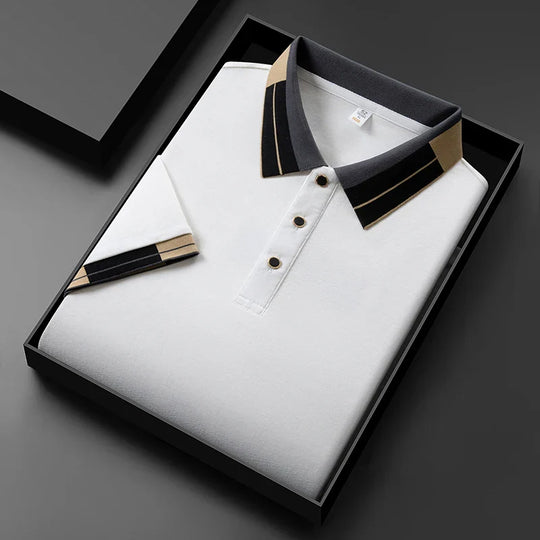 Didier™ | Polo avec finitions contrastantes