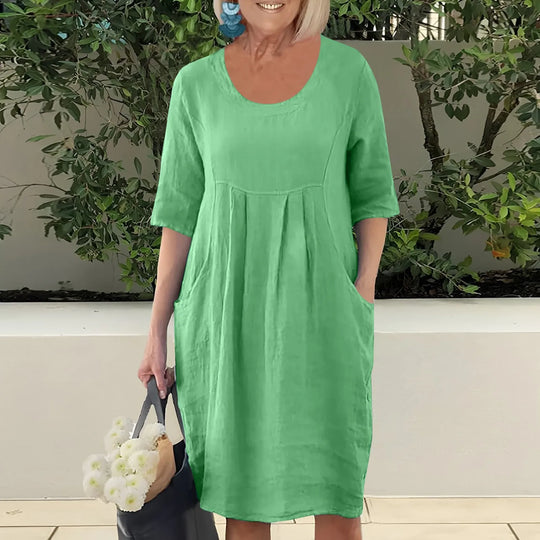 Claire™ | Élégante Robe d'Été en Lin