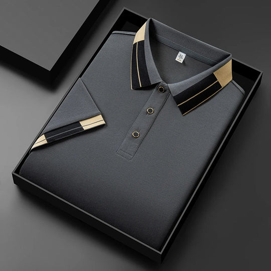 Didier™ | Polo avec finitions contrastantes