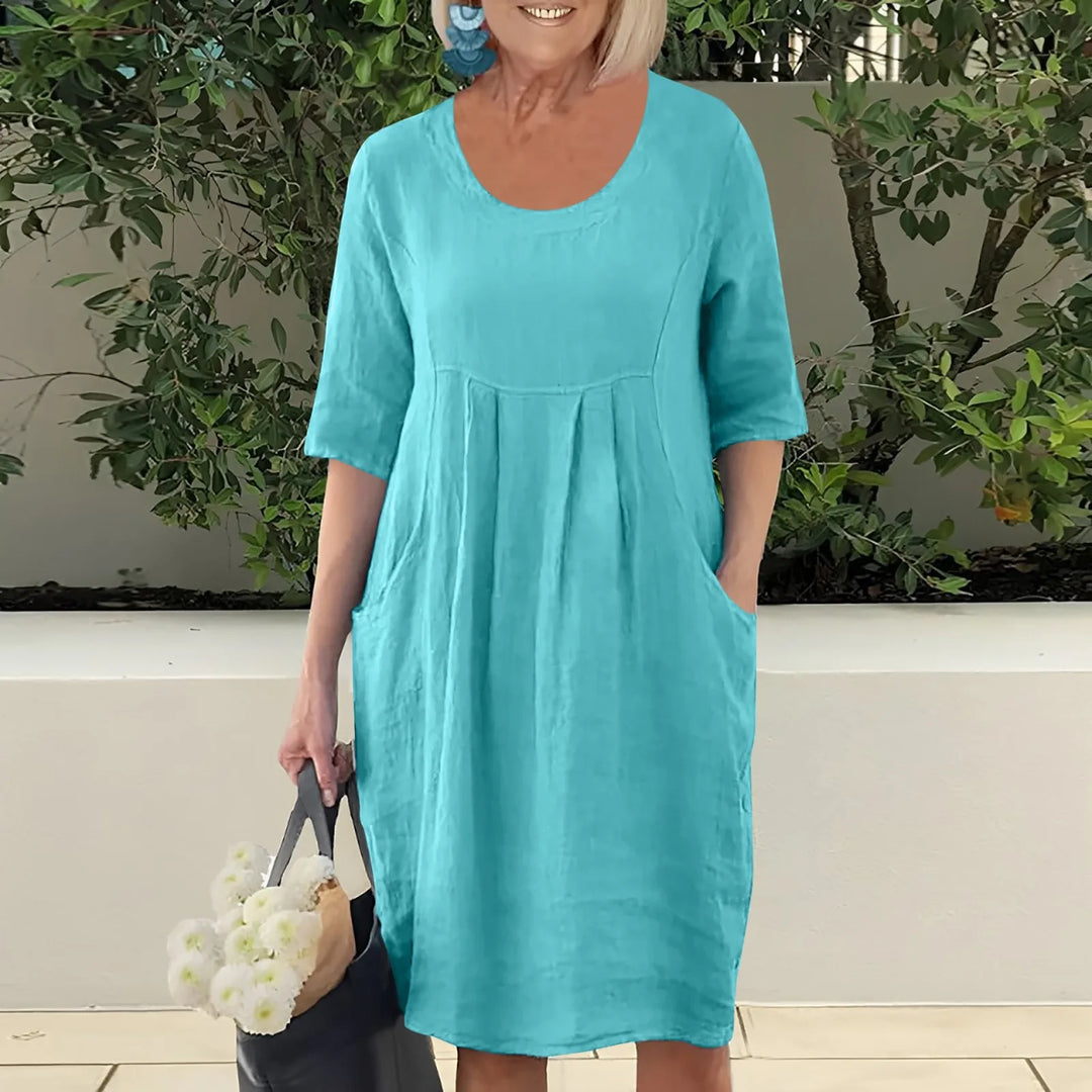 Claire™ | Élégante Robe d'Été en Lin