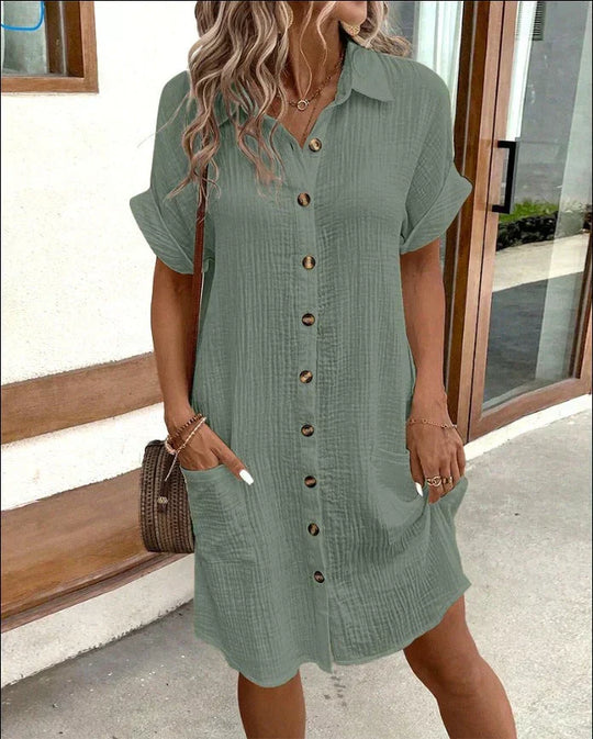 Celest Élégante Robe Polo