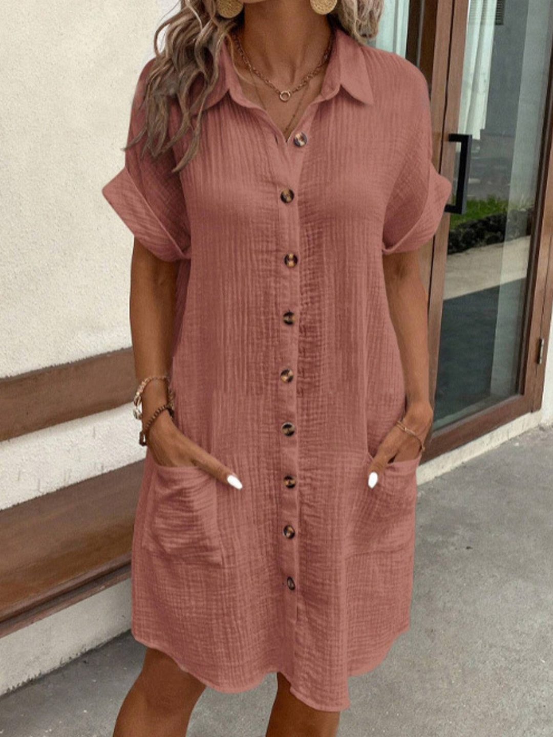 Celest Élégante Robe Polo